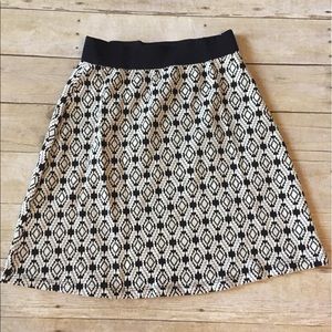 Gilli geometric print skirt